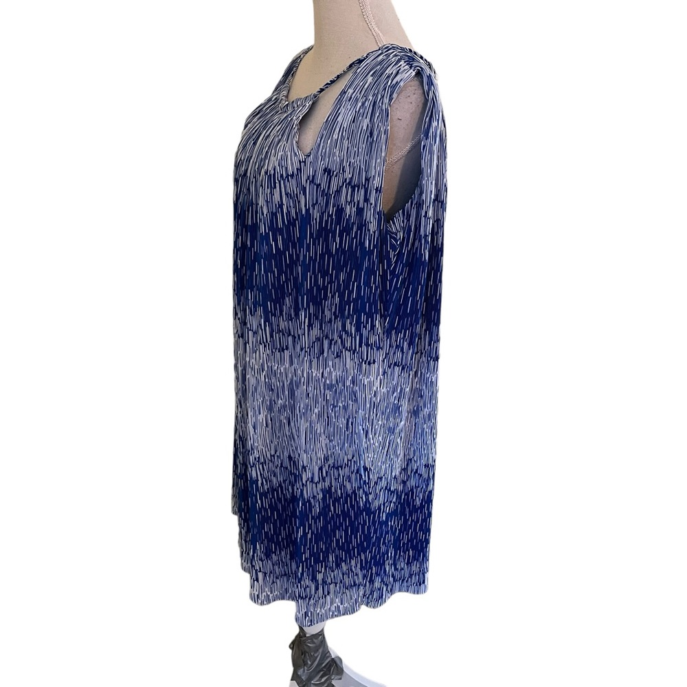 T-Bags Blue Ombre Midi Dress - Picture 5 of 11